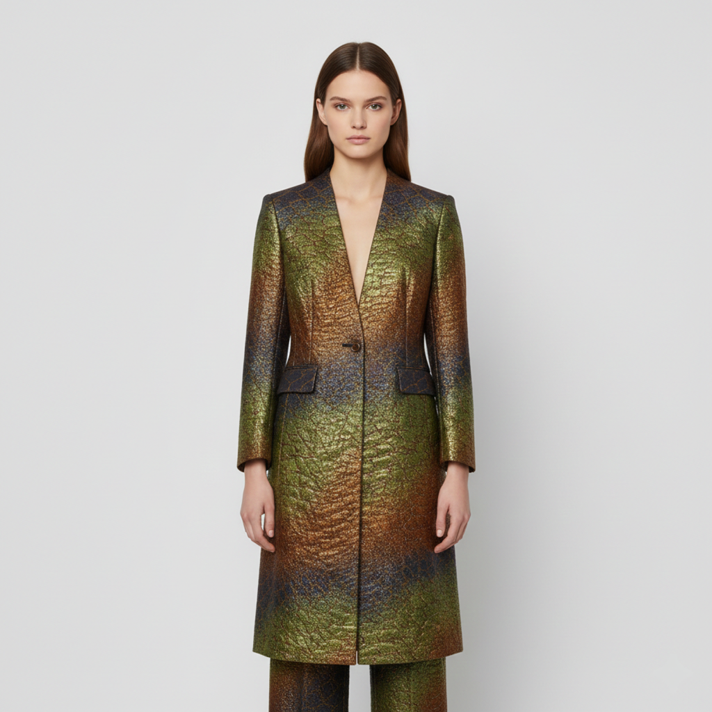 Écorce Impériale Brocade Blazer