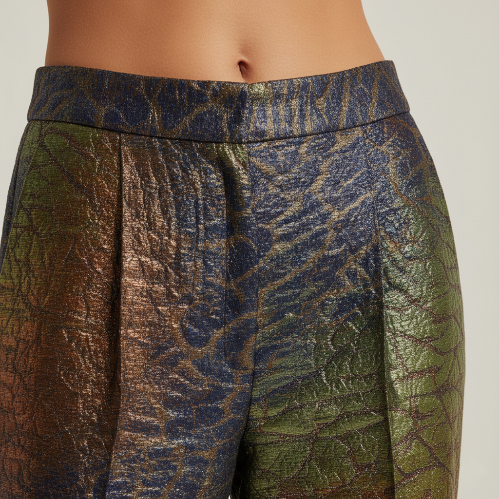Écorce Impériale Brocade Trouser