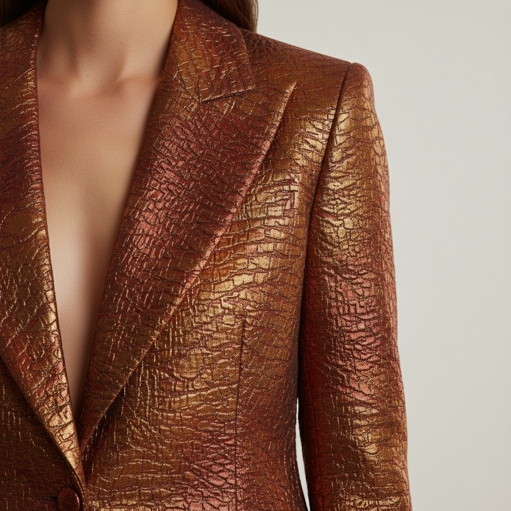 Écorce Impériale Brocade Blazer